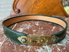 Vintage - Trachtengürtel Salzburg Damen 87-90 cm, Messing-Schnalle