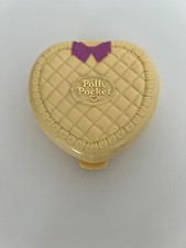 Mini Polly Pocket Vintage Bluebird - Herz hellgelb Babysitting 1994