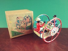 Rarität c.1907 Lehmann EPL 640 ZIG-ZAG Zick-Zack Blechspielzeug mit OVP