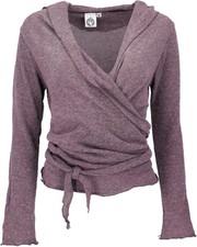 Wickelshirt baumwollstrick - wickelshirt,,