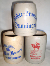 3 x 0,5 l Bierkrüge von verschieden Brauereien 5