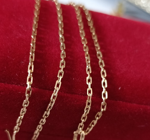 Halskette rotgold 14k 585 echt - halskette,