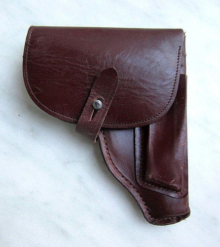 Ddr pistolentasche mdi leder - ddr,