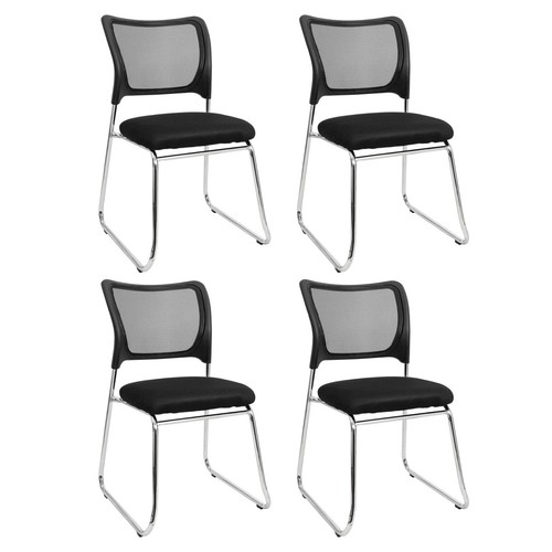 Besucherstuhl 4er set - 4er,