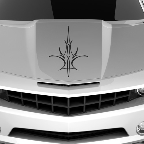 Aufkleber pinstripes abstrakt - aufkleber,
