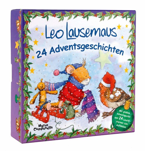 Adventsbox leo lausemaus 24 - leo,