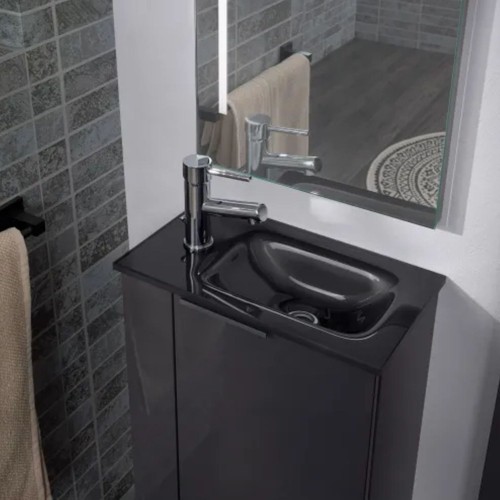 Fackelmann glas waschbecken - glas-waschbecken, 45