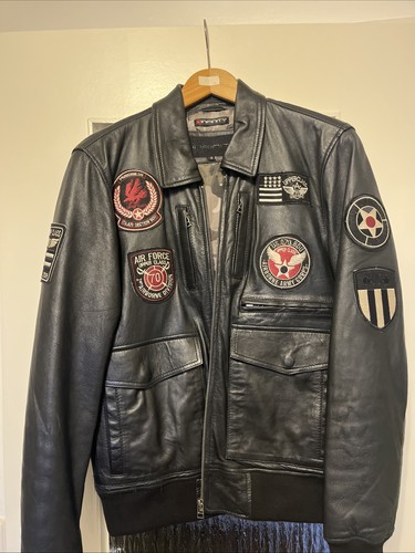 Fliegerlederjacke verkaufen - zu,