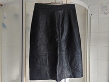 Echt Leder Rock schwarz RV