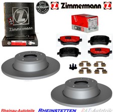 Bremsscheiben set kit hinten - set,