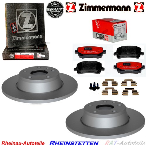Bremsscheiben set kit hinten - kit,