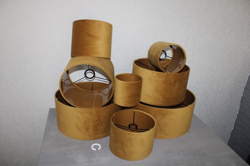 Stehlampe lampenschirm gold - lampenschirm,