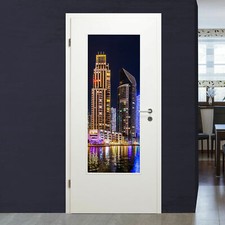 Glaseinsatz für Holztür mit Digitaldruck 1006-1-LA "Dubai"