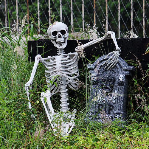 Skelett halloween lebensgroß - halloween,