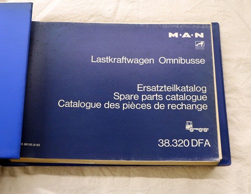 Ersatzteilliste man 320 dfa - man, 38.320