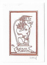 HORST HUSSEL: Exlibris für