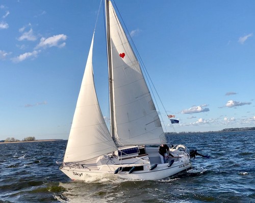 Segelyacht mit volvo - volvo, ab