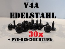 30x V4A Edelstahl Unterboden