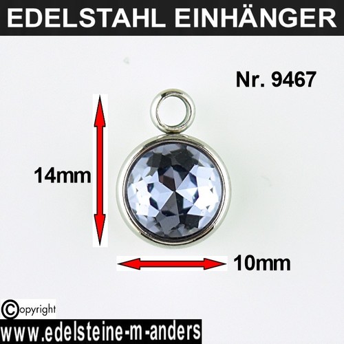 Einhänger strass charm - einhänger,