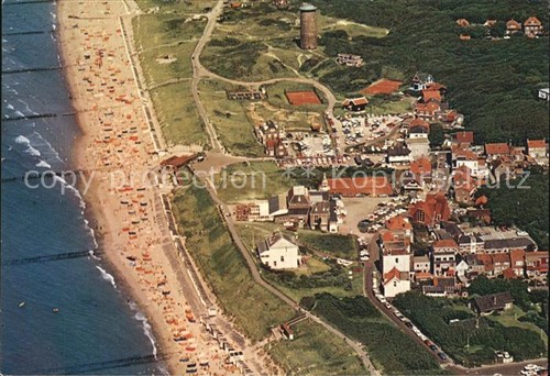 Domburg fliegeraufnahme mit - fliegeraufnahme,