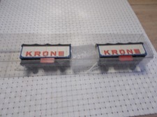 Preiser 21023 H0 Packwagen "Zirkus Krone" mit Plane 2 Stück