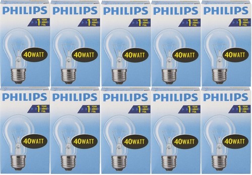 Philips glühbirne 40w - 10, x