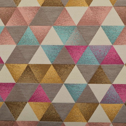Geometrischer rosa chenille - geometrischer,