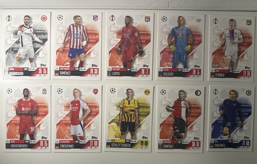 Konvolut topps match attax - topps,