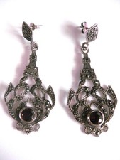 Antike Ohrringe Silber 925 mit