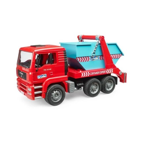 Man truck with - with, container