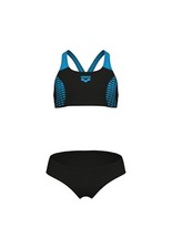 ARENA Bustier-Bikini Schwarz