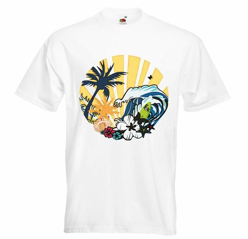 Shirt paradise surfen beach - t-shirt,