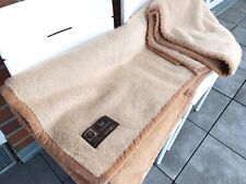 100% Lamahaar Luxusdecke Wohndecke Naturhaar Decke Weil der Stadt braun-beige 