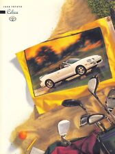 TOYOTA CELICA CABRIO T20 24x28cm Prospekt Brochure USA 1998 X