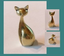 Elegante Messing Katze Kater