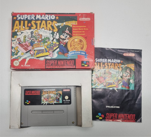 Snes super mario all - snes,