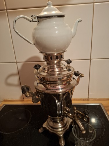 Antiker russischer samowar - antiker,