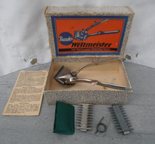 Busch´s Weltmeister Solingen mechanische Haarschneide-Maschine 60er Jahre Buschs