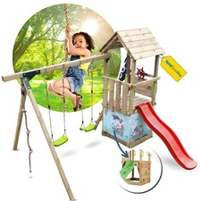 Spielturm LITTLE KIOSK Rutsche