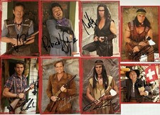 Winnetou 8x signiert 2019 Bad Segeberg Karte Unterschrift Signatur Autogramm