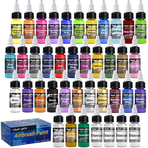 Acryl airbrush farben set - acryl,
