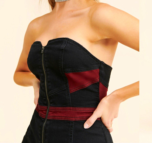 Damen denim jumpsuit - damen,