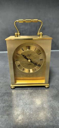 Messing tischuhr schatz 1881 - messing,