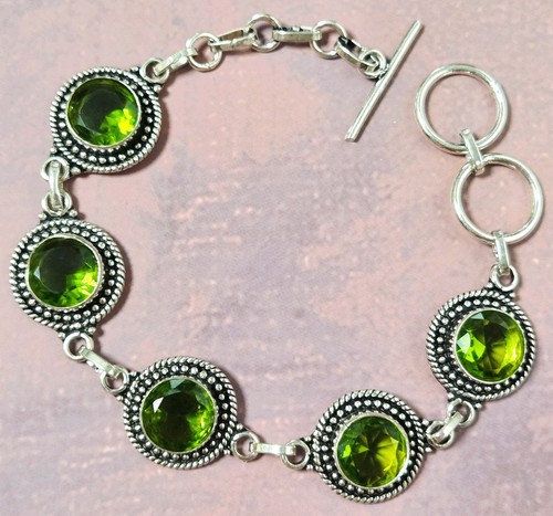 Peridot ethno armband 925 - armband,