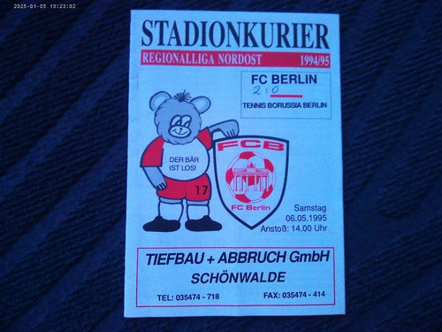 Programm berlin bfc - berlin,