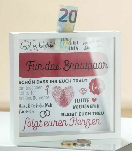 Gilde brautpaar spardose - brautpaar,
