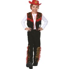 Kinder cowboykostüm - cowboykostüm, /