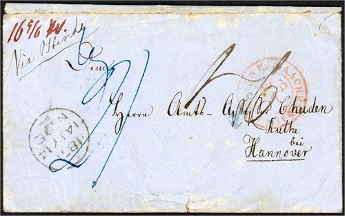 Vorphilatelie 1851 brief - p),