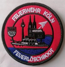 Abzeichen Feuerwehr Köln Wachwappen Feuerlöschboot FW10 Klett