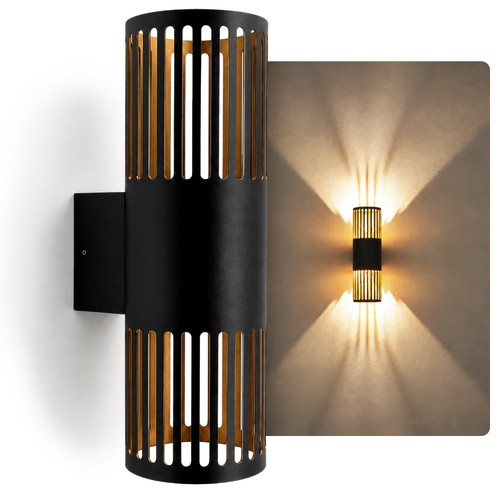 Led wandlampe ratisa - wandlampe, warmweiß